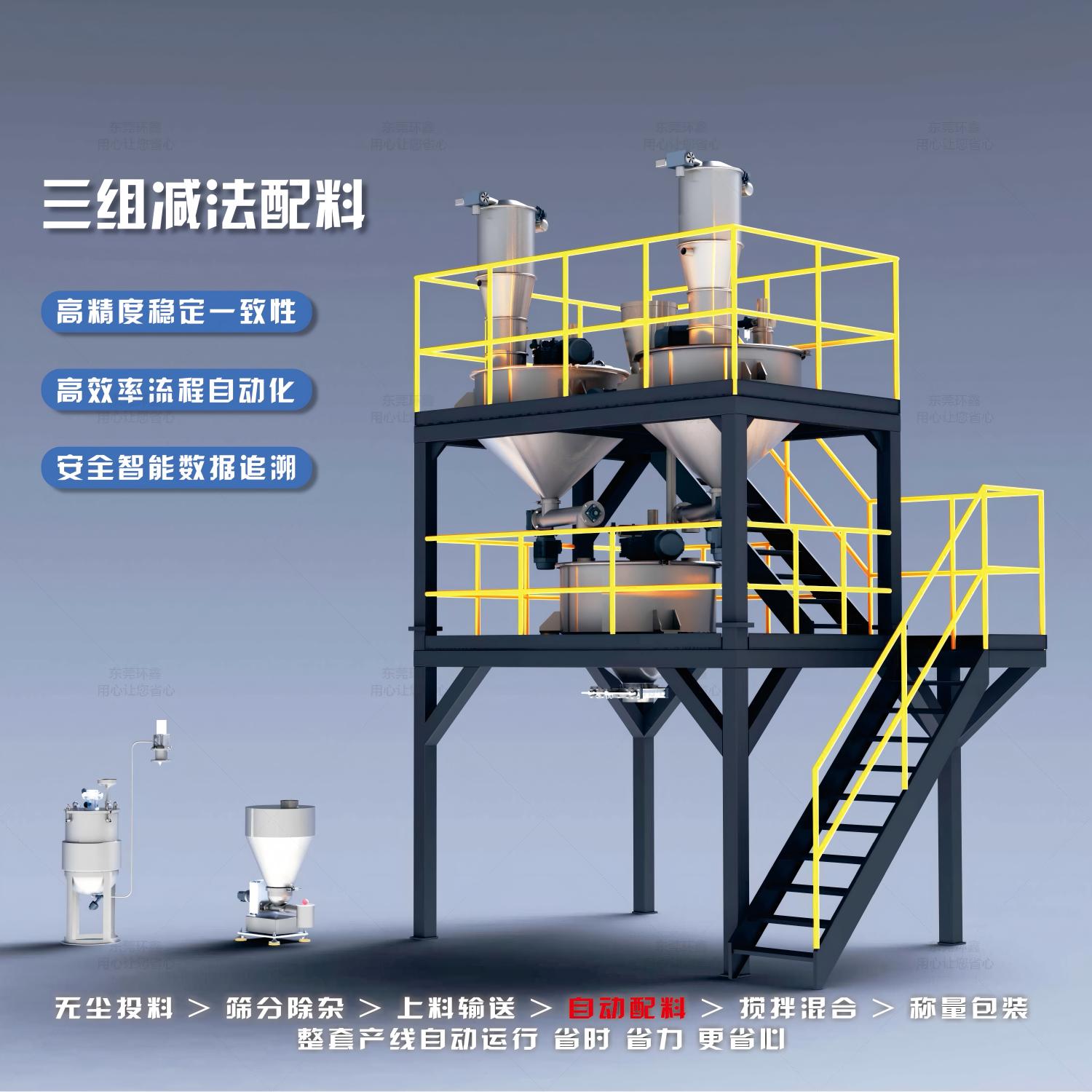 多组减法自动配料